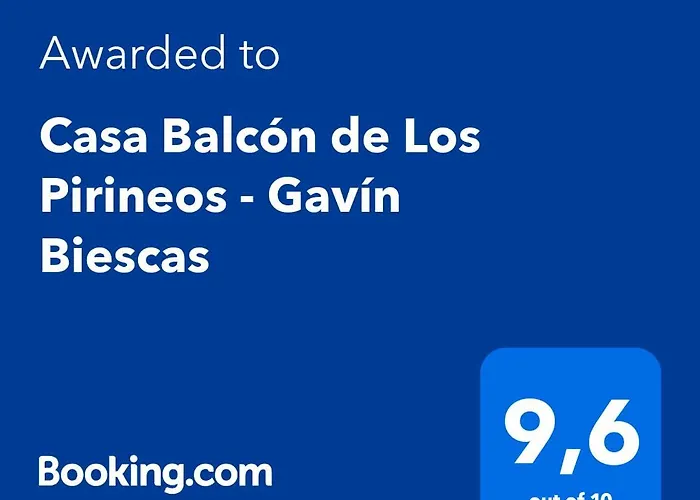 Casa Balcon De Pirineos - Biescas Gavín